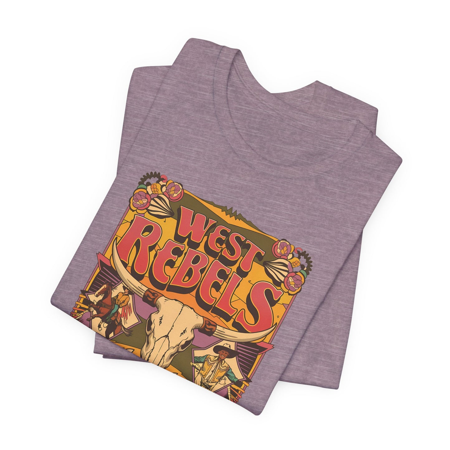 West Rebels Hippies & Cowboys T-Shirt