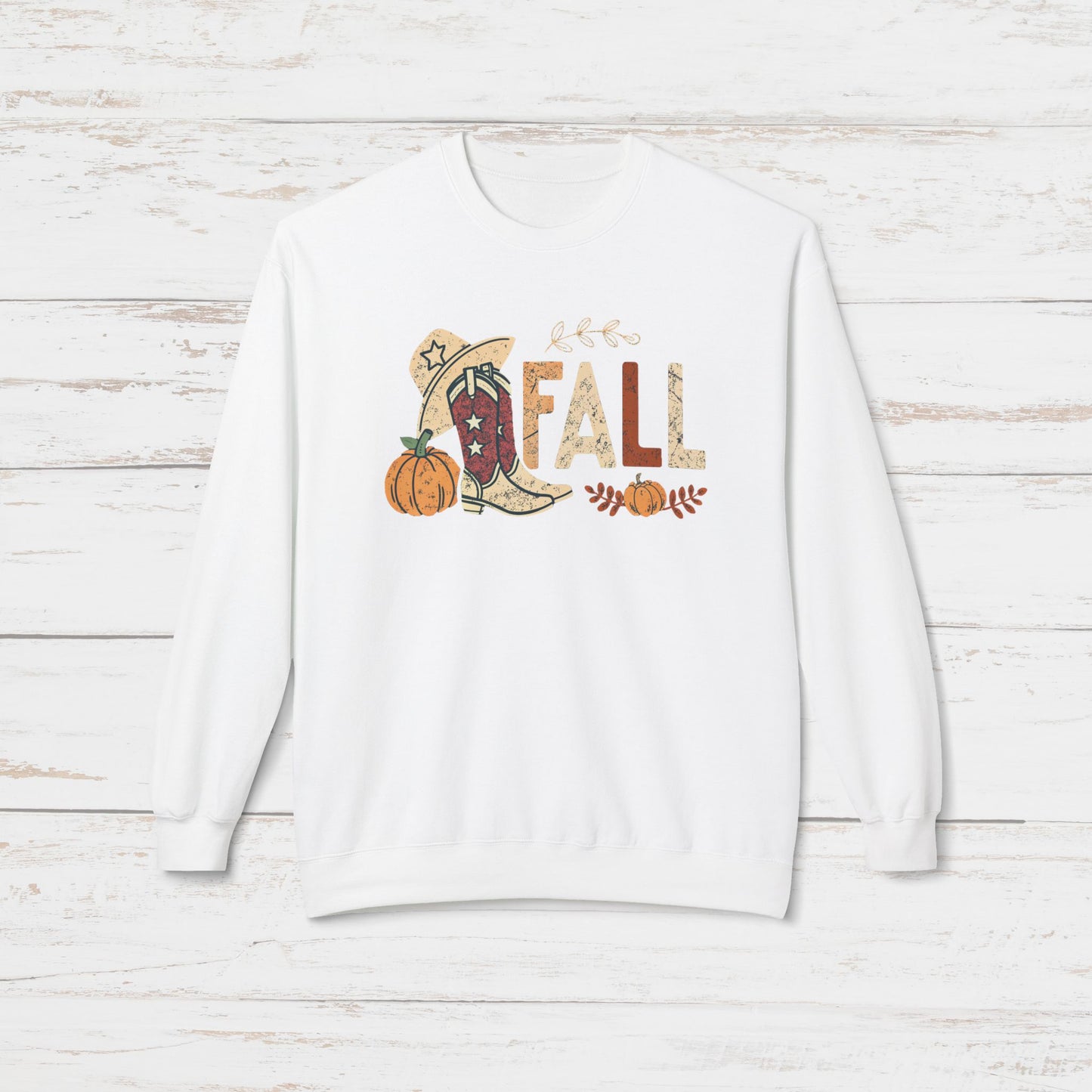 Fall Boots Sweatshirt