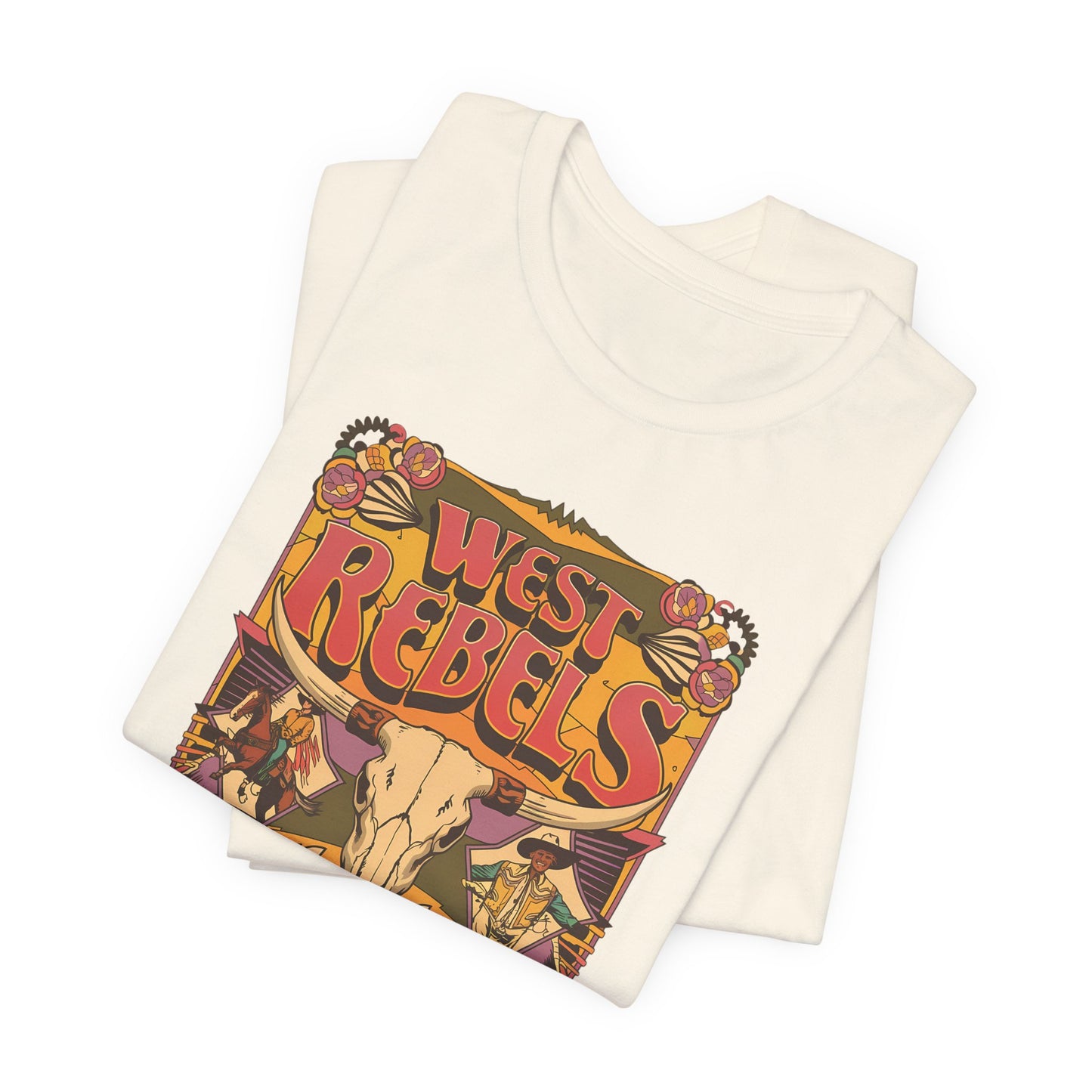 West Rebels Hippies & Cowboys T-Shirt