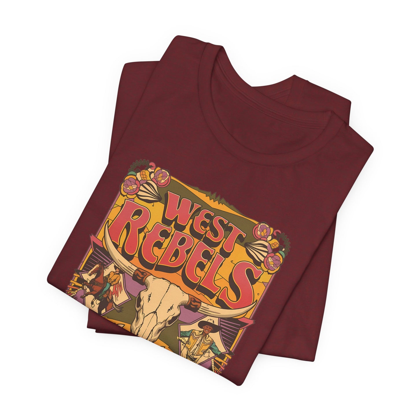 West Rebels Hippies & Cowboys T-Shirt
