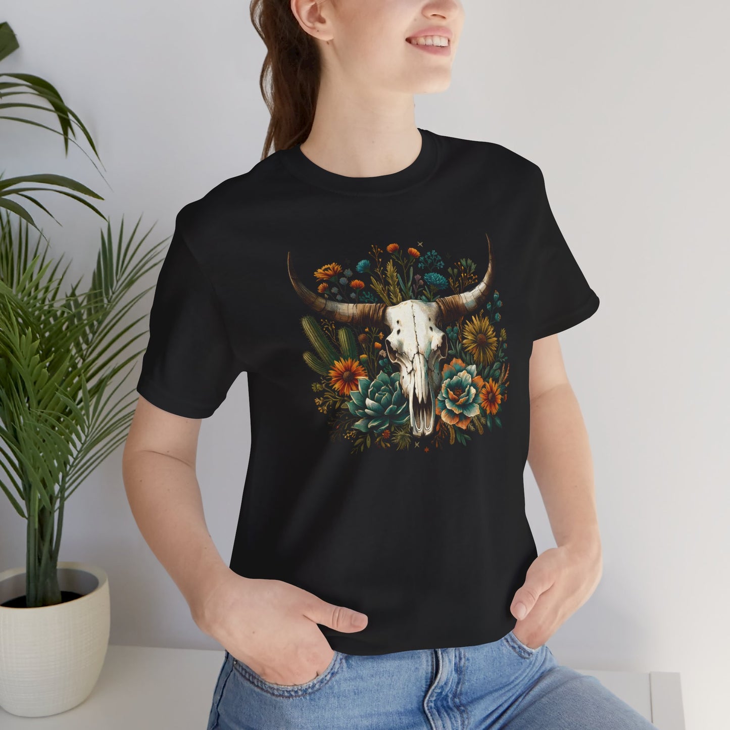 Western Cow Skull T-Shirt