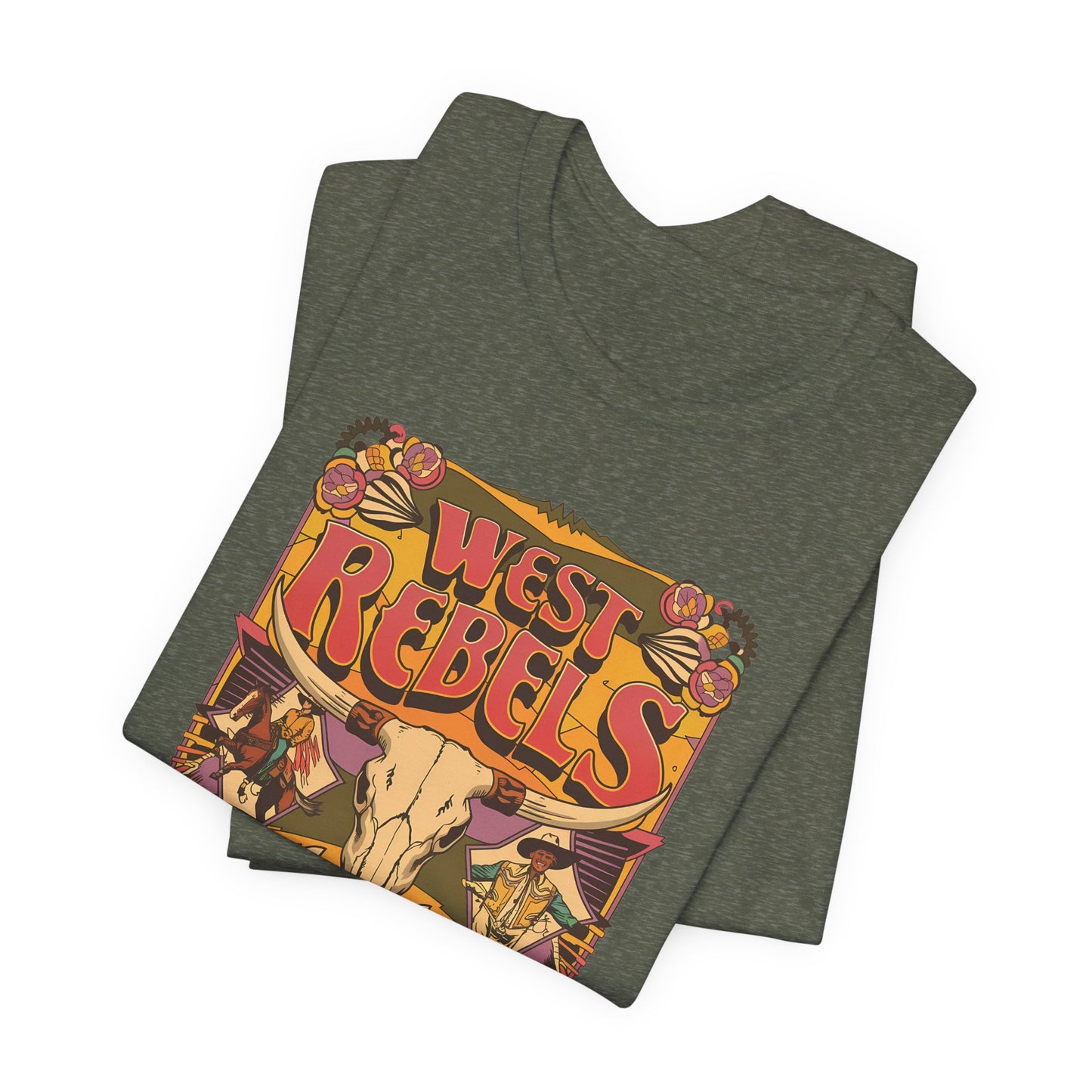 West Rebels Hippies & Cowboys T-Shirt