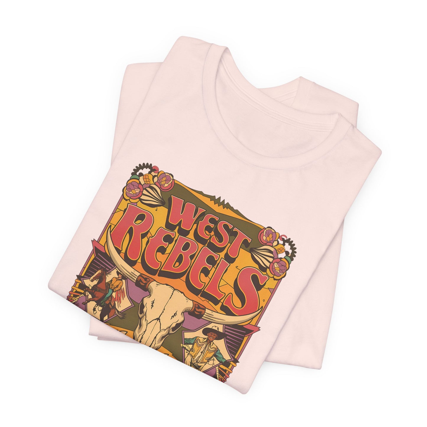 West Rebels Hippies & Cowboys T-Shirt