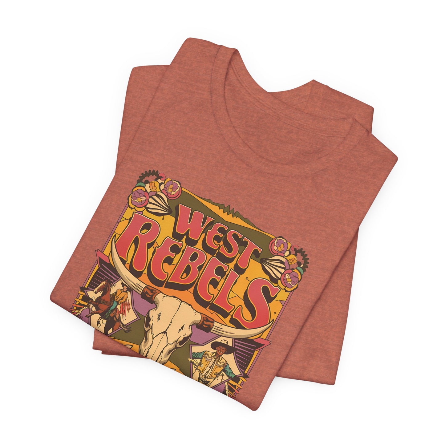 West Rebels Hippies & Cowboys T-Shirt