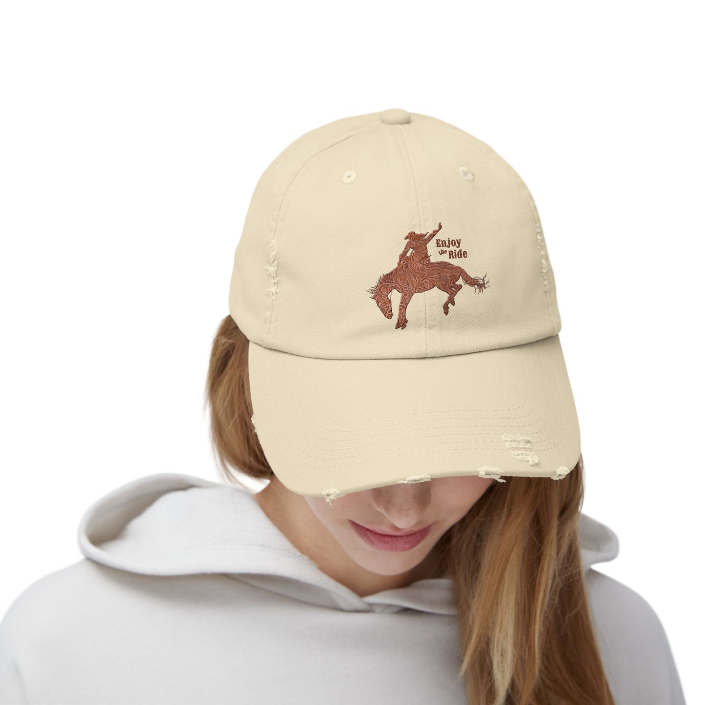 Enjoy the Ride Distressed Cap