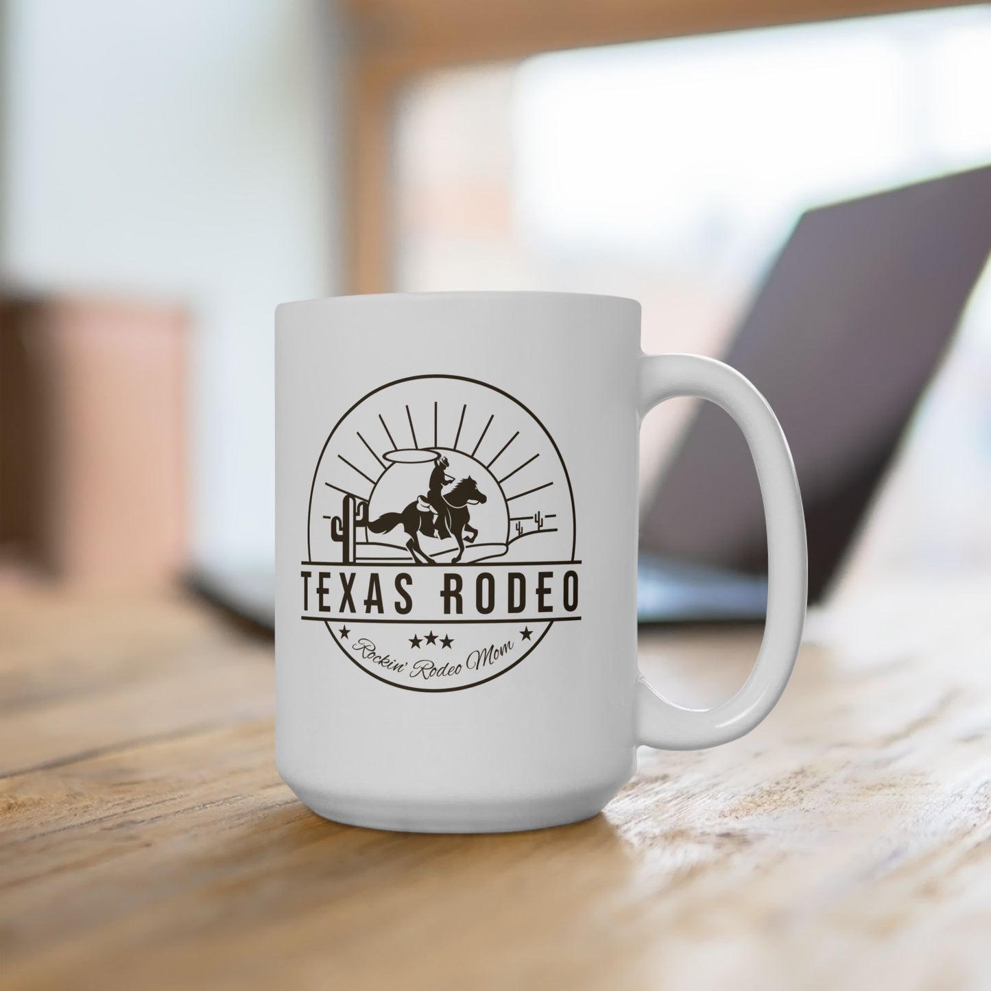 Texas Rodeo Ceramic Mug (2 Sizes)