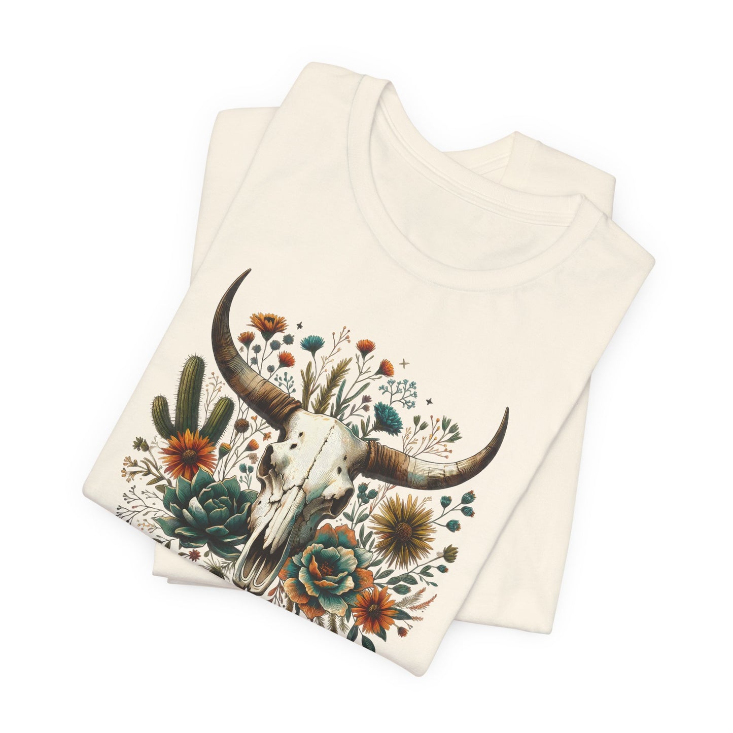 Western Cow Skull T-Shirt