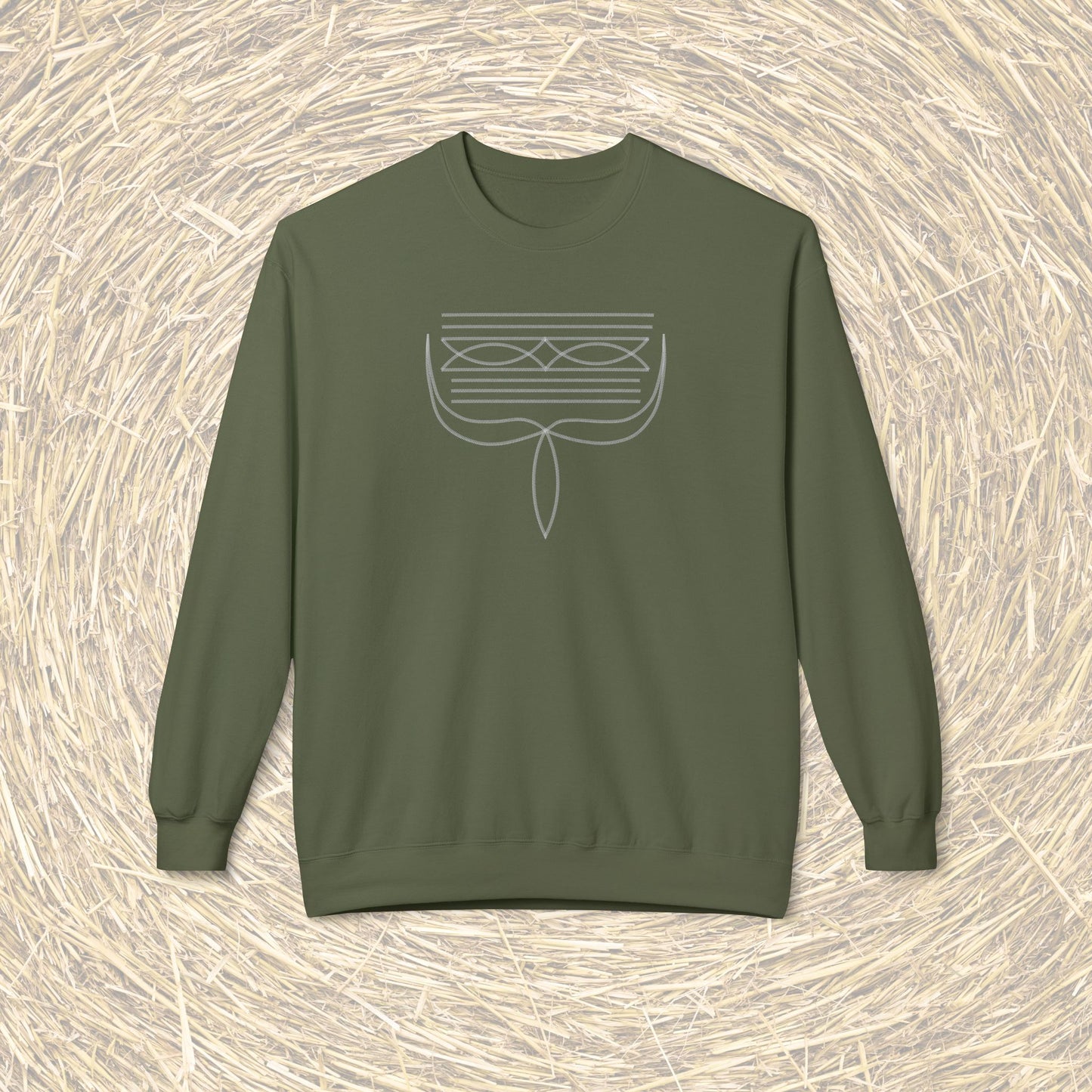 Western Boot Stitch Sweatshirt