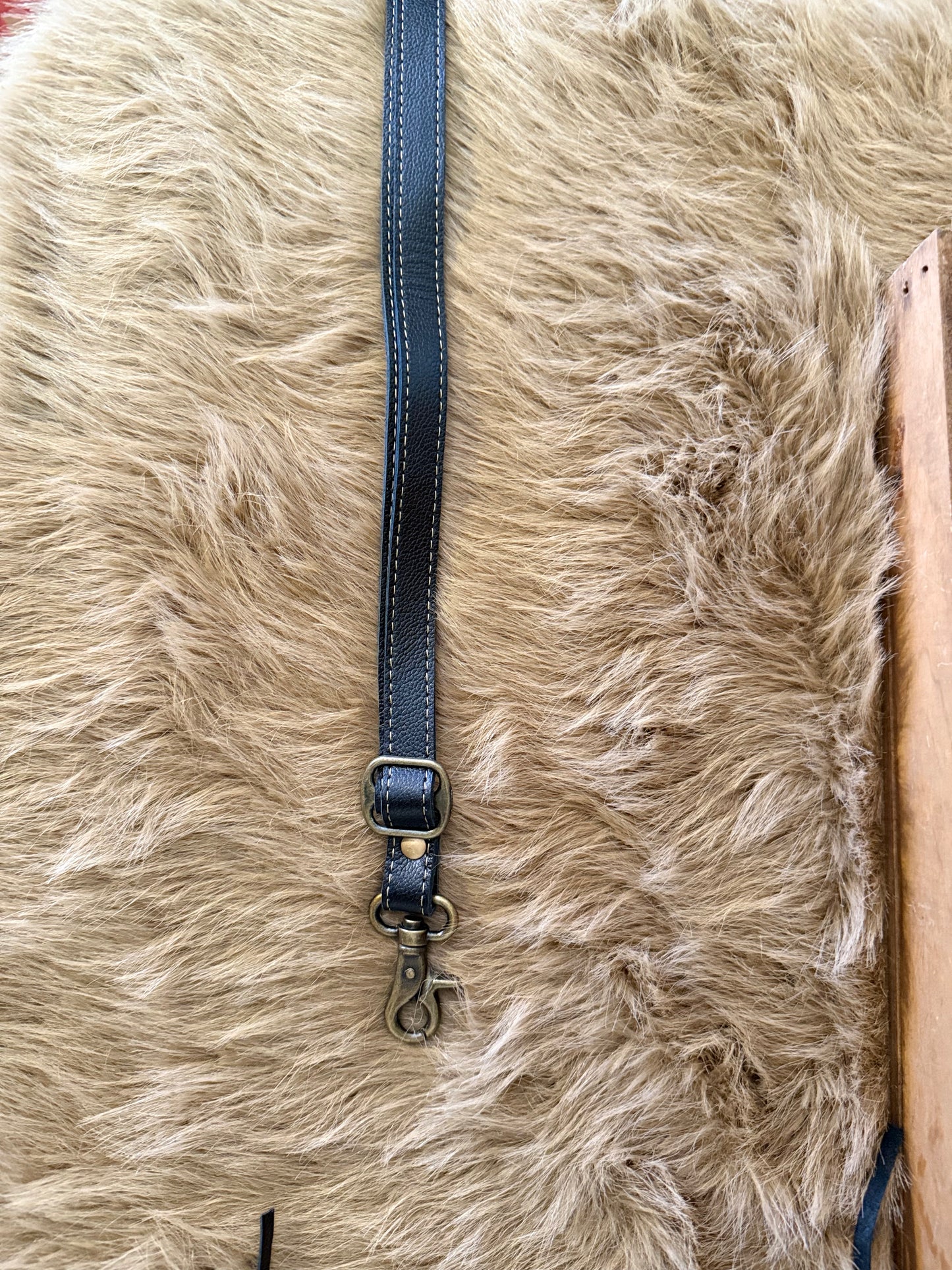 Western Cowhide Crossbody Bag, Hand Tooled Leather Crossbody Fringe Bag, Crossbody Purse, The Tumbleweed Bag