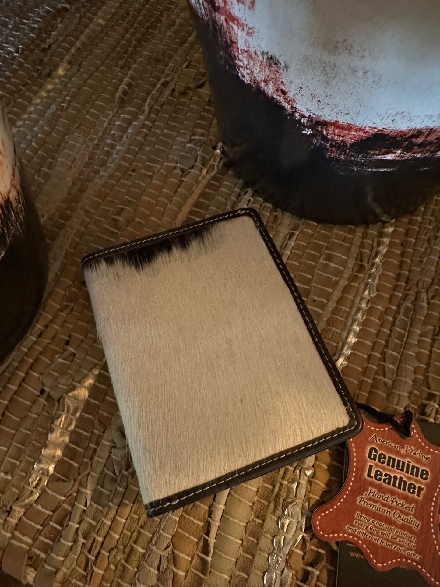 Custom Branded Cowhide Credit Card Wallet
