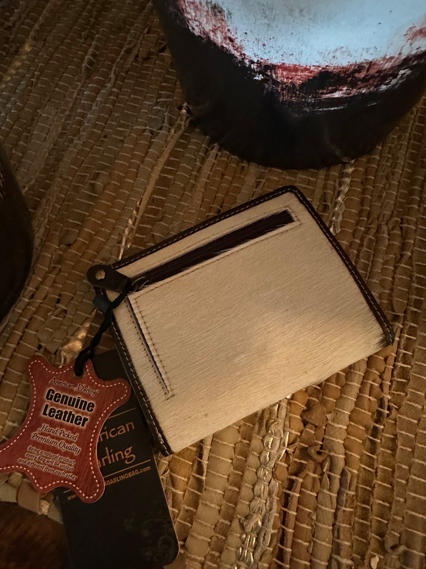 Custom Branded Cowhide Credit Card Wallet