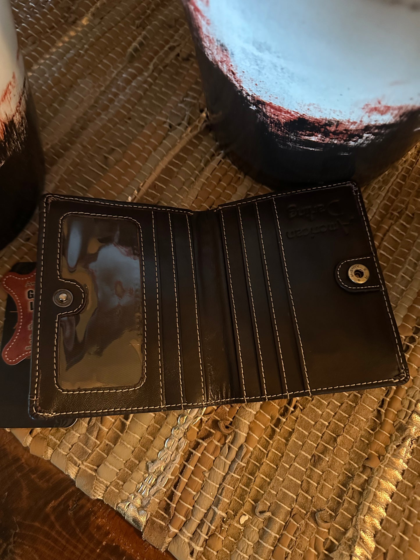 Custom Branded Cowhide Credit Card Wallet