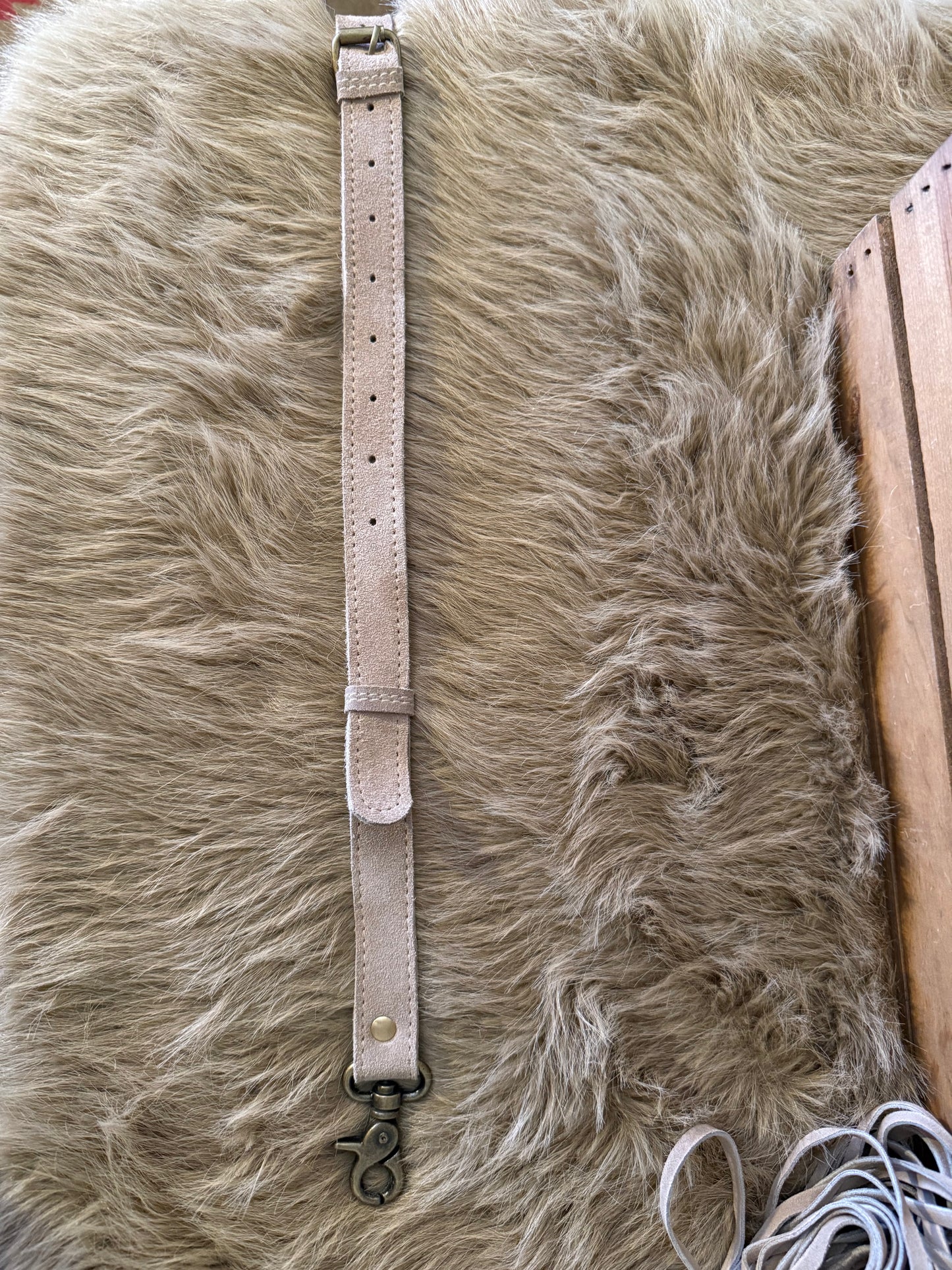 Western Cowhide Fringed Conceal and Carry Crossbody Bag, Cowhide Crossbody Purse, The Annie Oakley Purse