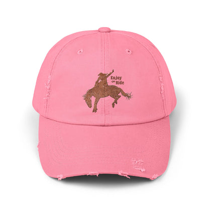 Enjoy the Ride Distressed Cap