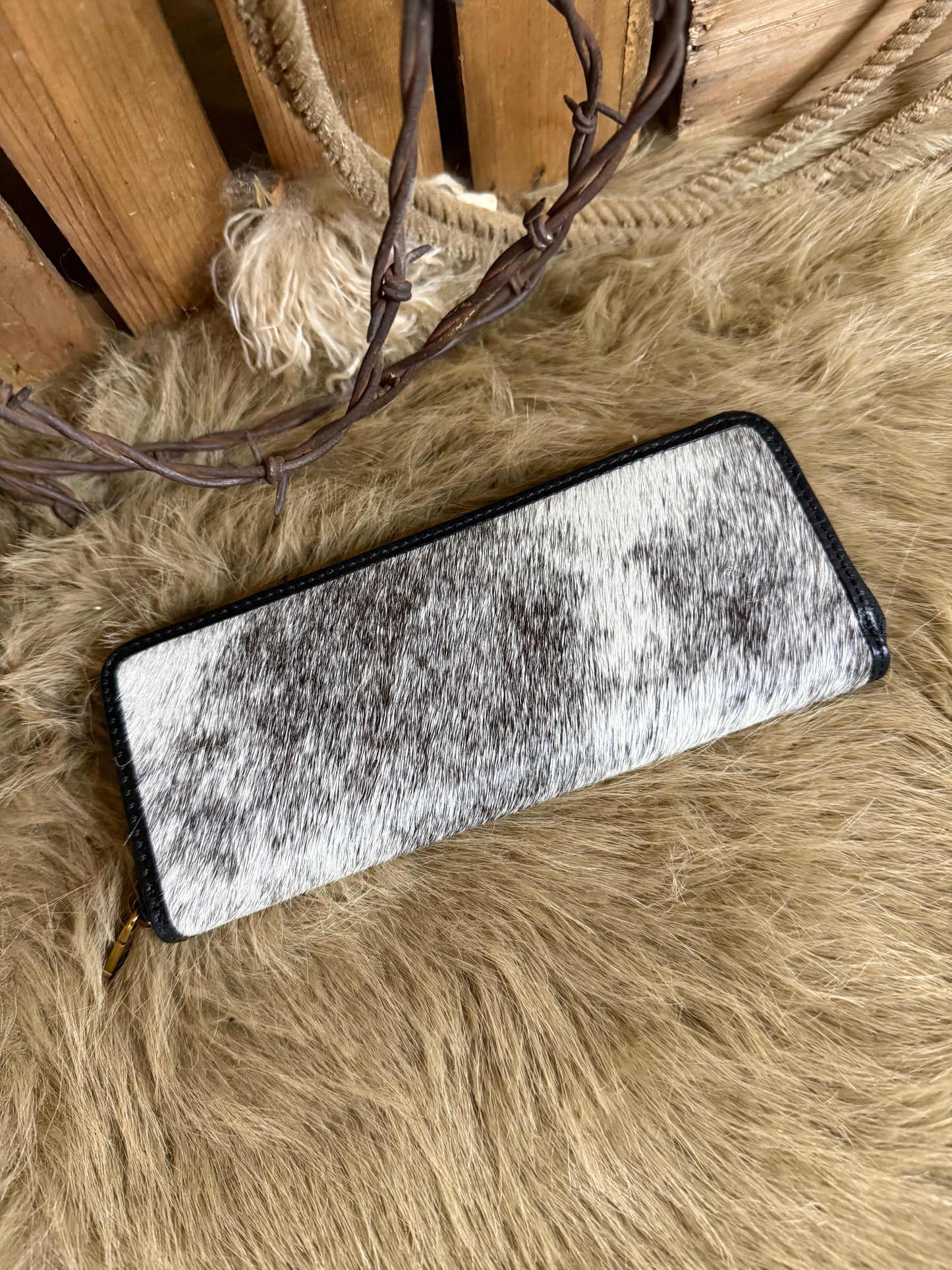 Custom Branded Cowhide Western Jewelry Case