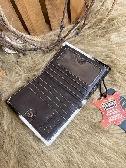 Cowhide Credit Card Wallet, Free Custom Branding