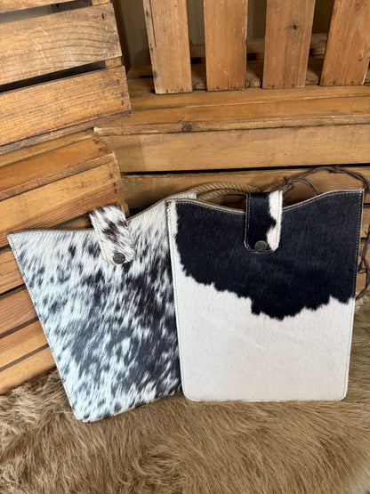 Cowhide IPad Cover, Free Custom Branding
