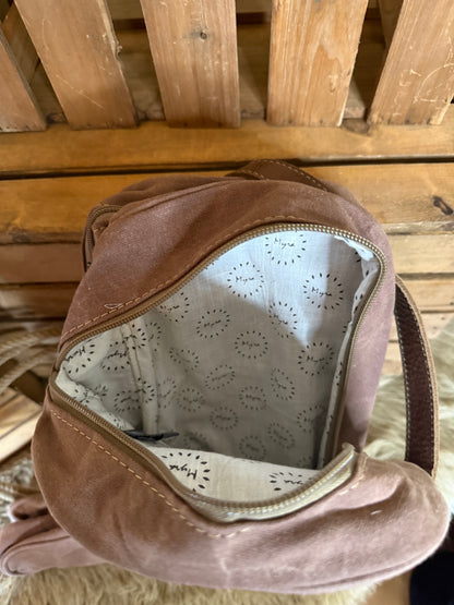 Western Boot Bag, Canvas with Boot Stitching detail