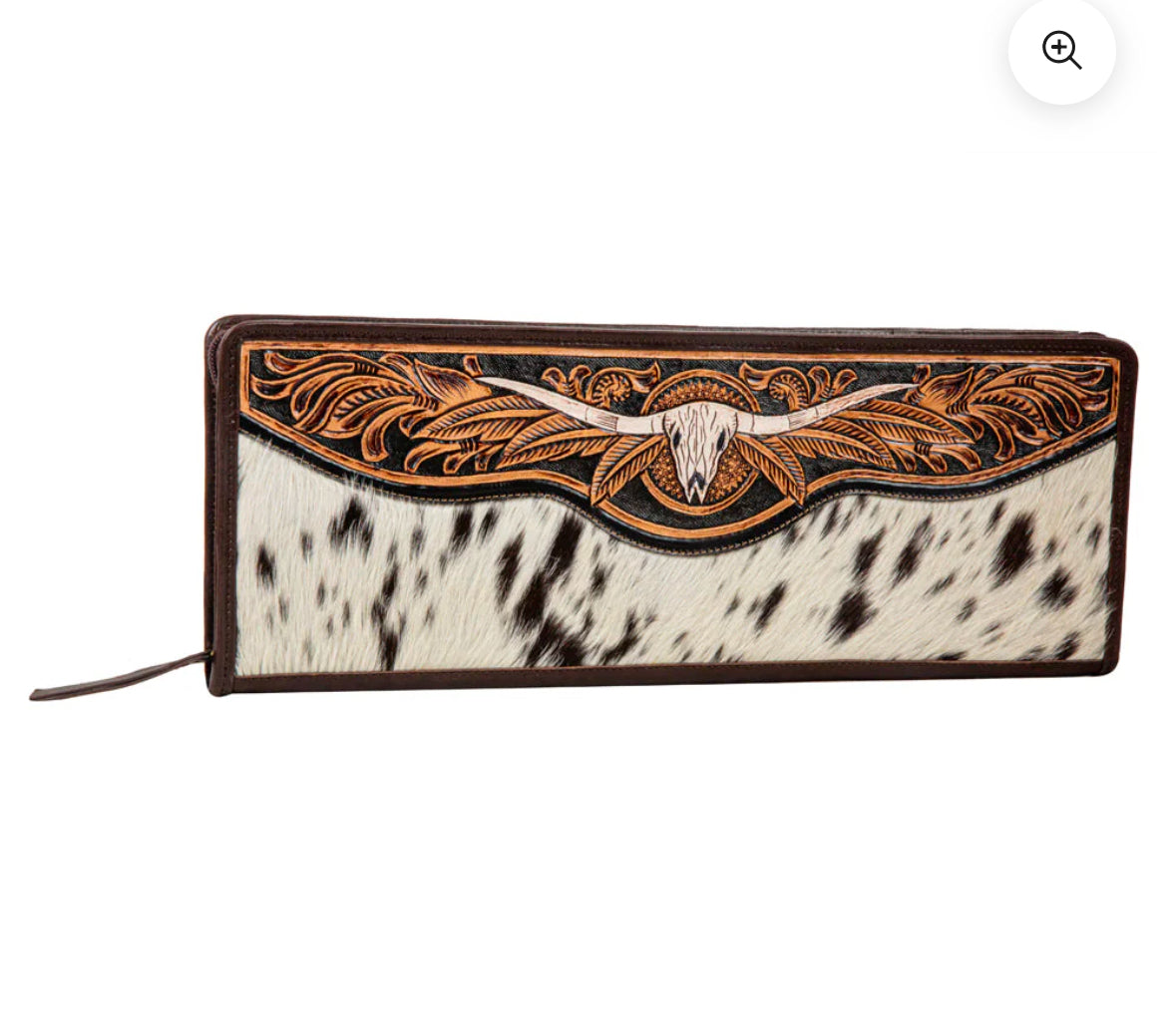 Custom Branded Cowhide Western Jewelry Case, The Classy Cowgirl Case