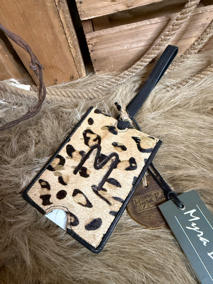 Custom Branded Cowhide Luggage Tag
