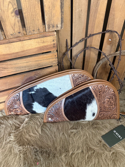 Cowhide Gun Case, Free Custom Branding