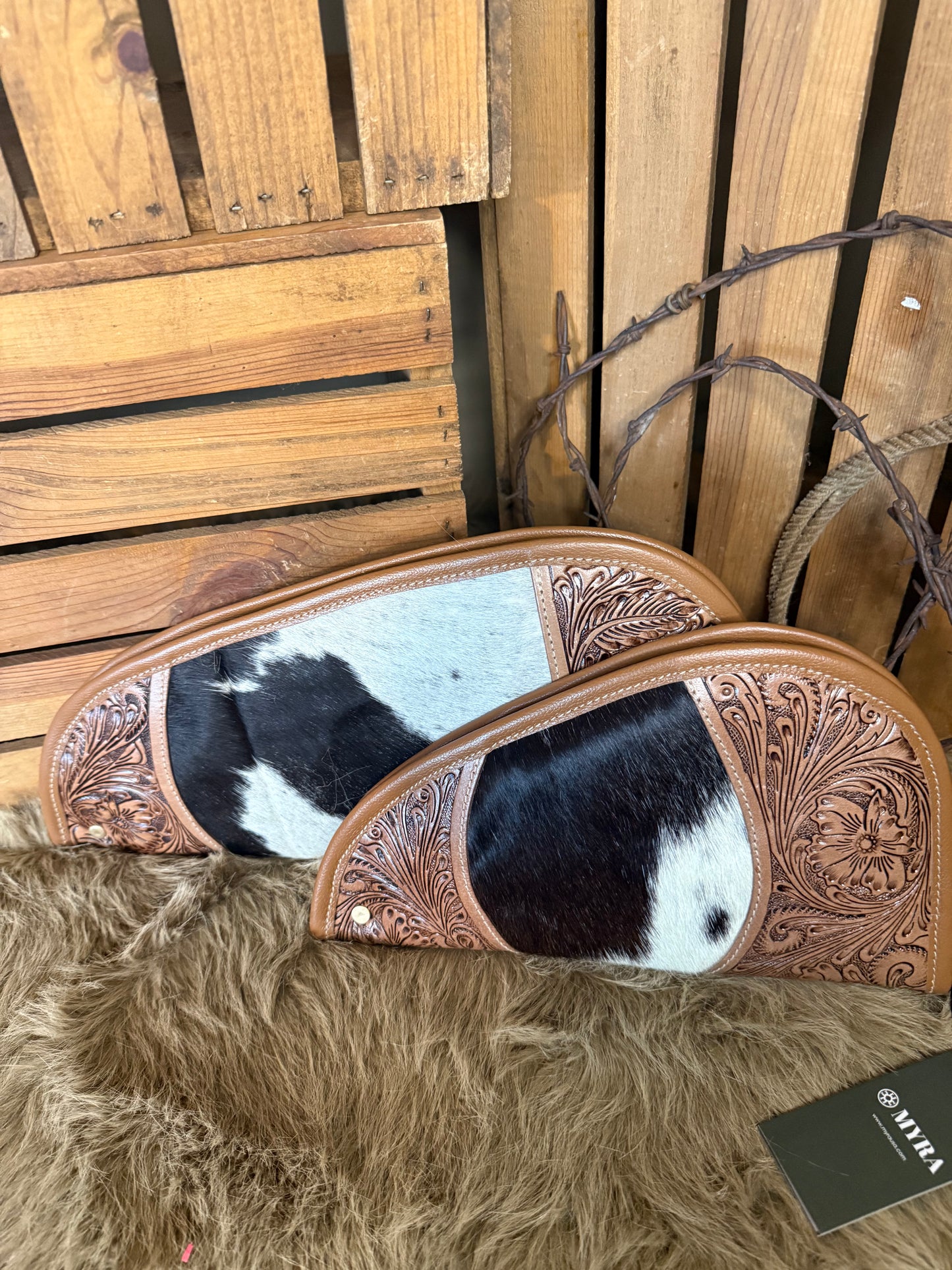 Cowhide Gun Case, Free Custom Branding