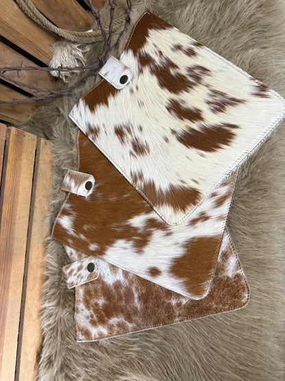 Cowhide IPad Cover, Free Custom Branding
