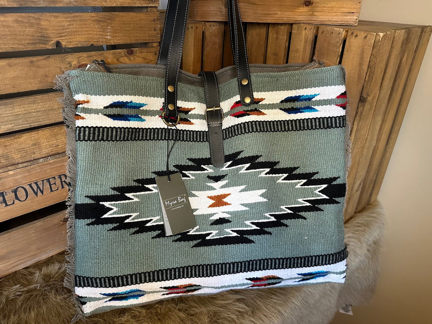 Navajo Western Weekender Bag, The Pendleton Bag