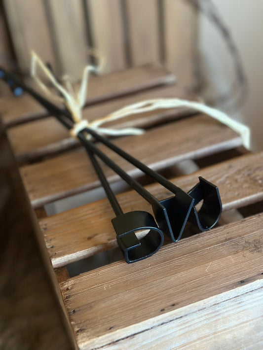 Custom Branding Iron for Wood, Steaks and Leather
