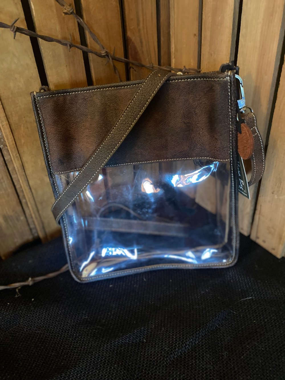 Clear Crossbody Concert  Bag, The Aloha Bag